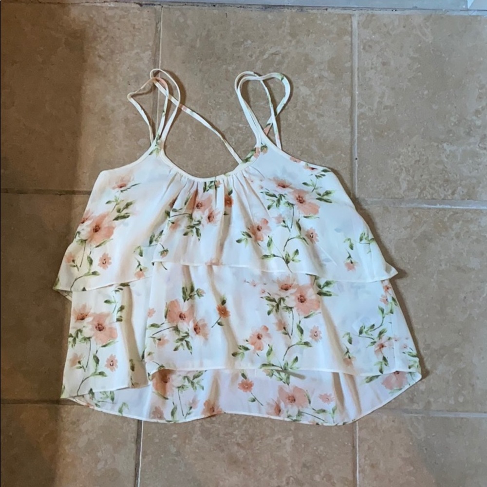 Floral tank top